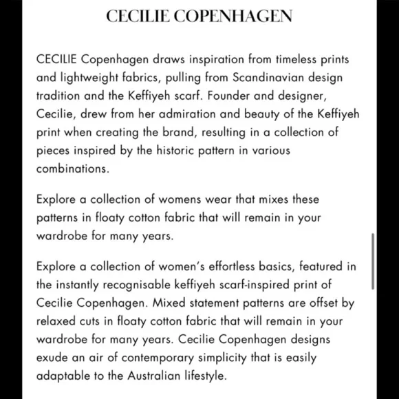 cecilie copenhagen 1005 Dress 1, O, Short Sleeves black and cream​​​​​​​​​ - Picture 14 of 16